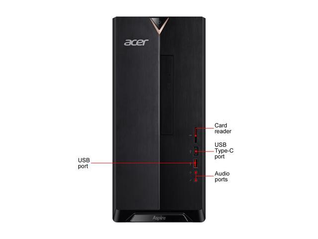 Acer Desktop Computer Aspire TC-885-ACCFLi3 Intel Core i3 8th Gen